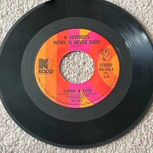 Sonny & Cher vinyl record